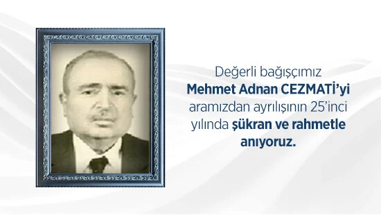 Rahmetle Anıyoruz...