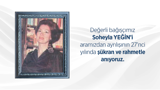 Rahmetle Anıyoruz...